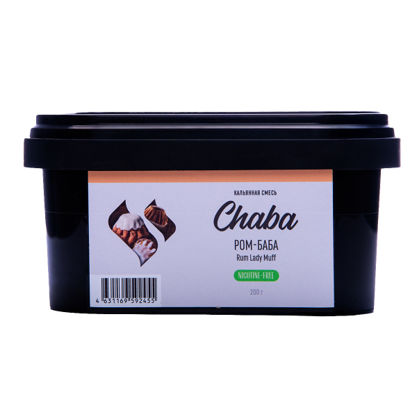 Бестабачная смесь Chaba Ром Баба 200 грамм в Турции