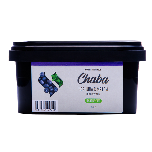 Бестабачная смесь Chaba Черника С Мятой 200 грамм в Турции