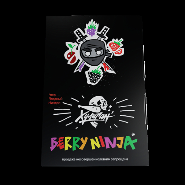 Табак Хулиган Berry Ninja Лесные Ягоды 25 грамм в Турции
