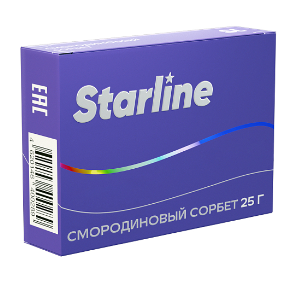 Табак Starline Смородиновый Сорбет 25 грамм в Турции