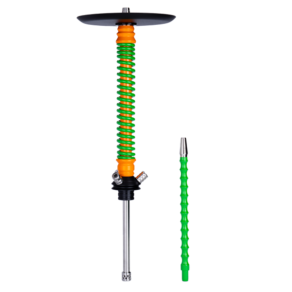 Кальян Mamay Customs Coilovers Оранжево Салатовый в Турции
