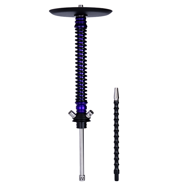 Кальян Mamay Customs Coilovers Фиолетовый Лак Черный в Турции