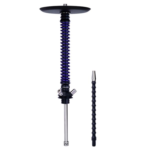 Кальян Mamay Customs Coilovers Чёрно Фиолетовый Лак в Турции