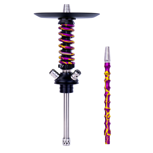 Кальян Mamay Customs Coilover Micro Пурпурно Золотой Сплеш в Турции
