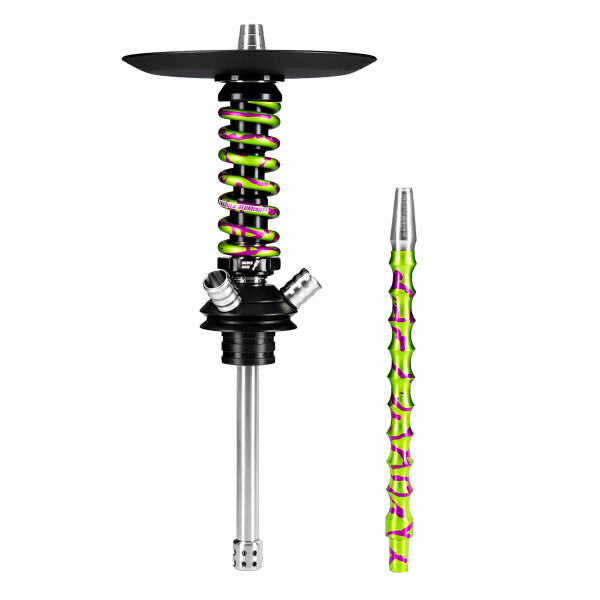Кальян Mamay Customs Coilover Micro Салатово Пурпурный Сплеш в Турции