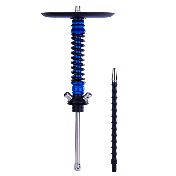 Кальян Mamay Customs Coilovers Mini Голубой Лак Черный в Турции