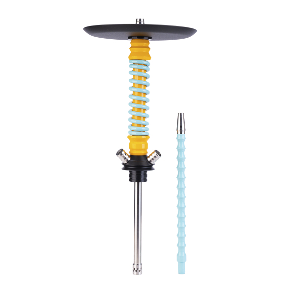 Кальян Mamay Customs Coilovers Mini Жёлто Мятный Грав. Котофаки в Турции