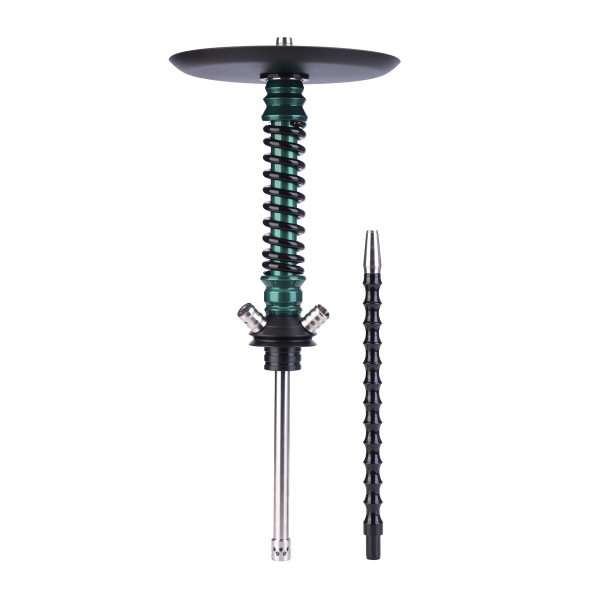 Кальян Mamay Customs Coilovers Mini Зелёный Лак Чёрный   Гр. Кубы в Турции
