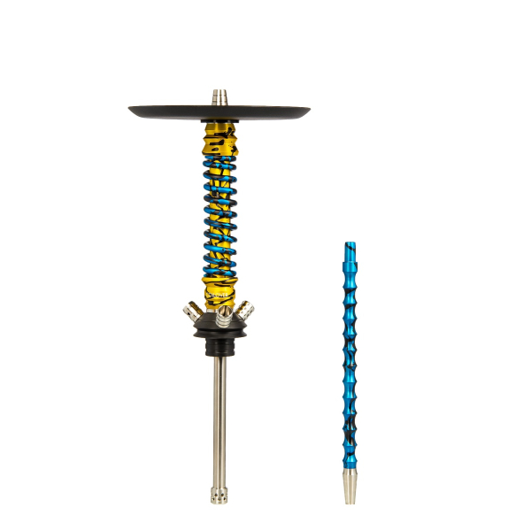 Кальян Mamay Customs Coilovers Mini Золотой Сплеш Голубой Сплеш в Турции