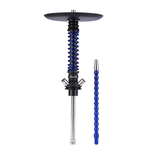 Кальян Mamay Customs Coilovers Mini Чёрно Синий Лак в Турции