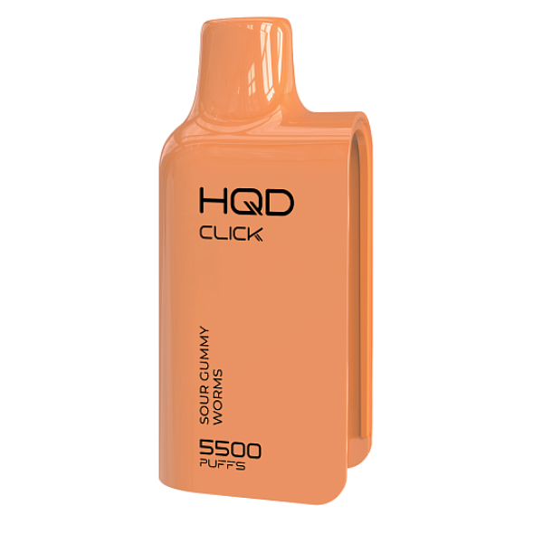 Картридж Hqd Click  Sour Gummy Worms  Кислые Мармеладные Червячки 5500 тяг в Турции