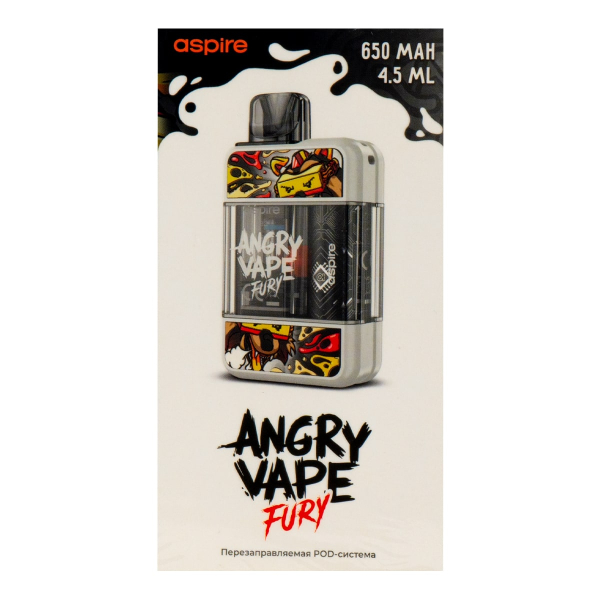 POD-система Brusko Angry Vape Fury 650 Mah Белый в Турции