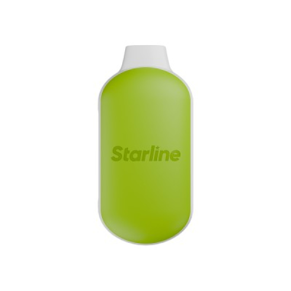 Электронка Starline Midi Зеленое Яблоко  7000 затяжек в Турции