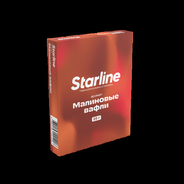 Табак Starline Малиновые Вафли 25 грамм в Турции