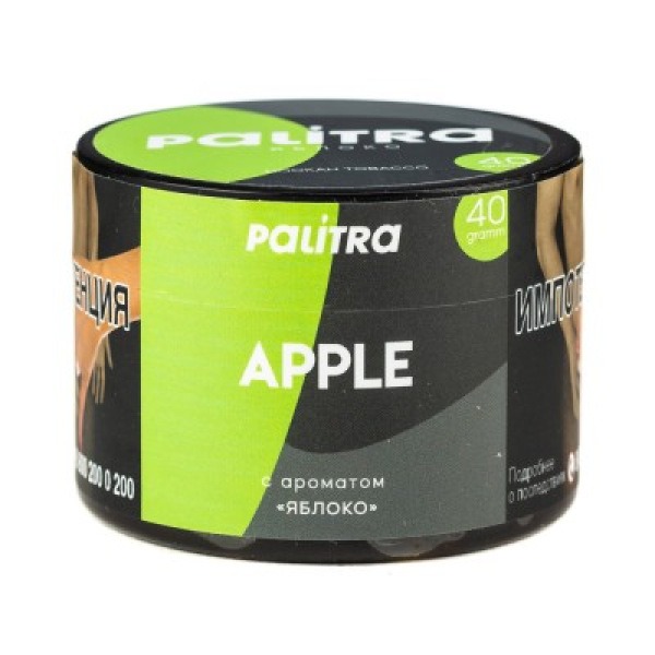 Табак Palitra Apple Яблоко 40 грамм в Турции