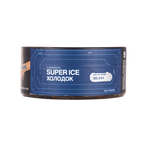 Табак BLISS Super Ice Холодок 40 грамм в Турции