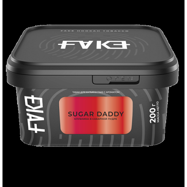Табак Fake Sugar Daddy Клубника В Сахарной Пудре 200 грамм в Турции