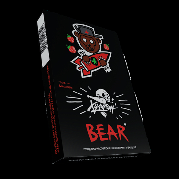 Табак Хулиган Bear Клубника С Елкой 25 грамм в Турции