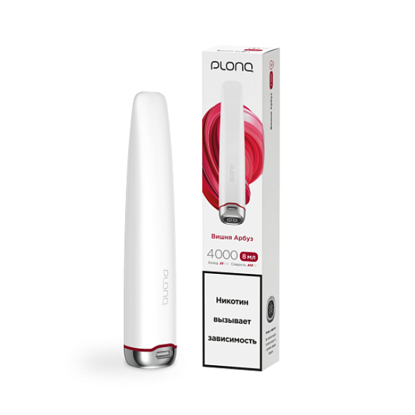 Электронка Plonq Plus Pro Вишня Арбуз 4000 затяжек в Турции