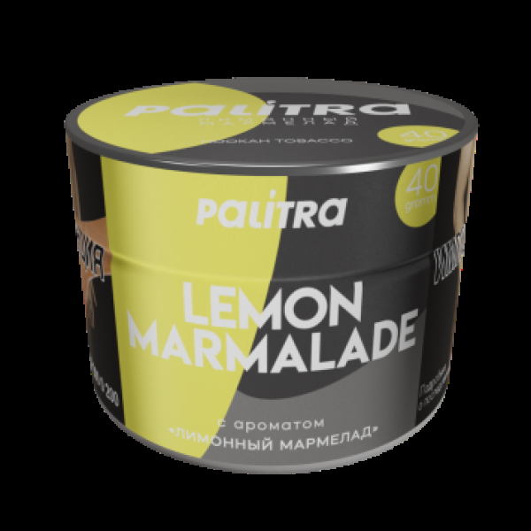 Табак Palitra Lemon Marmalade Лимонный Мармелад 40 грамм в Турции