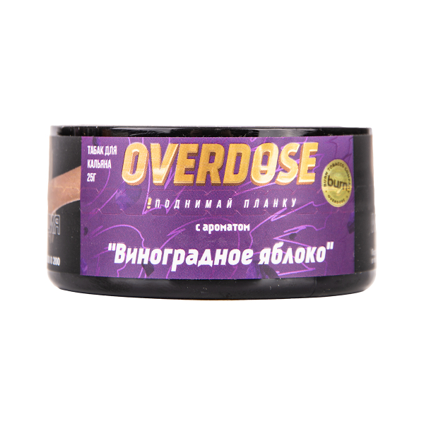 Табак Overdose Grapple 100 грамм в Турции