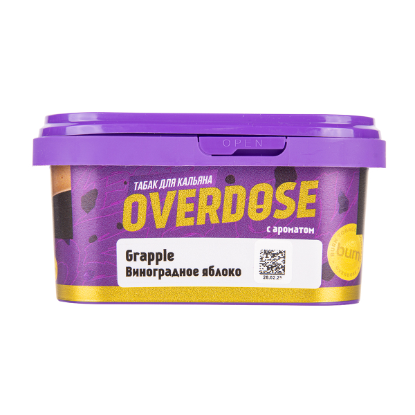 Табак Overdose Grapple 200 грамм в Турции