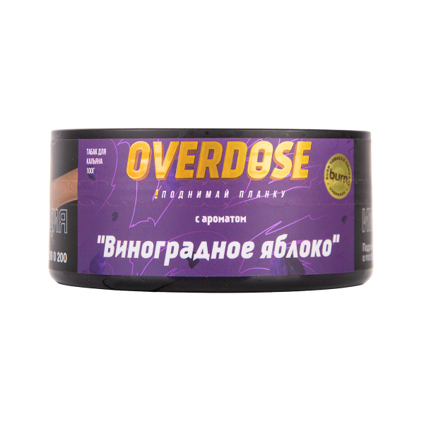 Табак Overdose Grapple 25 грамм в Турции