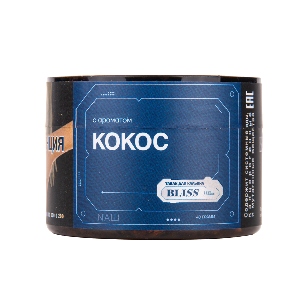 Табак BLISS Кокос 40 грамм в Турции