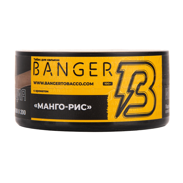 Табак Banger Mango Rice 100 грамм в Турции