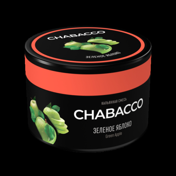 Бестабачная смесь Chabacco Medium Green Apple 40 грамм в Турции