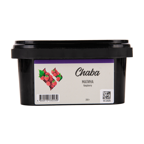 Безникотиновая смесь Chaba Raspberry Nicotine Free 200 грамм в Турции