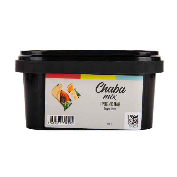 Безникотиновая смесь Chaba Tropic Love Nicotine Free 200 грамм в Турции