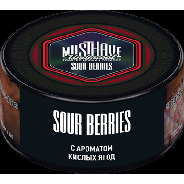 Табак Must have Sour Berries 25 грамм в Турции