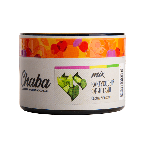 Бестабачная смесь Chaba Mix Cactus Freestyle Nicotine Free 50 грамм в Турции