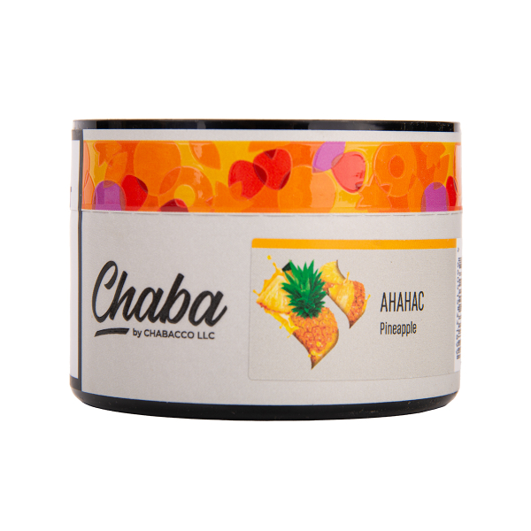 Бестабачная смесь Chaba Pineapple Nicotine Free 50 грамм в Турции