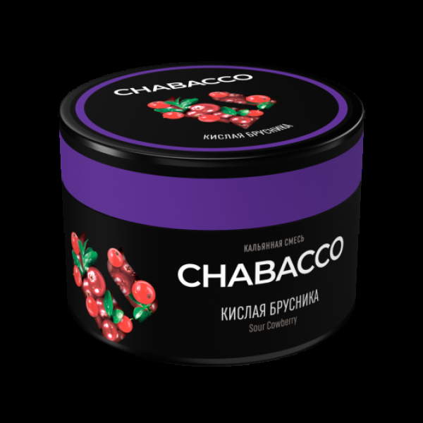 Бестабачная смесь Chabacco Medium Sour Cowberry 40 грамм в Турции