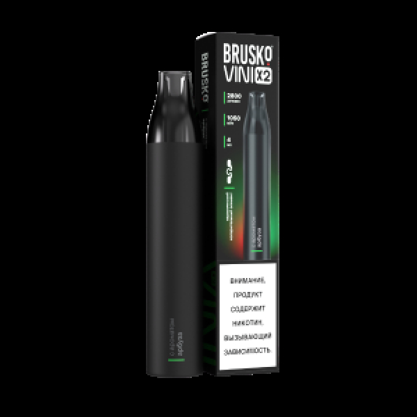 Электронка Brusko Vini X2 Арбуз 2800 затяжек в Турции