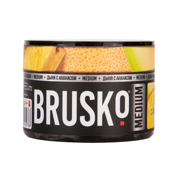 Бестабачная смесь Brusko Zero Дыня С Ананасом 50 грамм в Турции