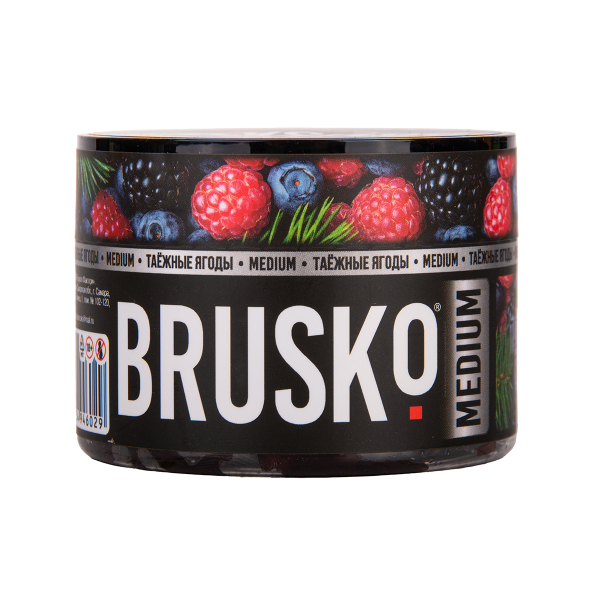 Бестабачная смесь Brusko Zero Таёжные Ягоды 50 грамм в Турции