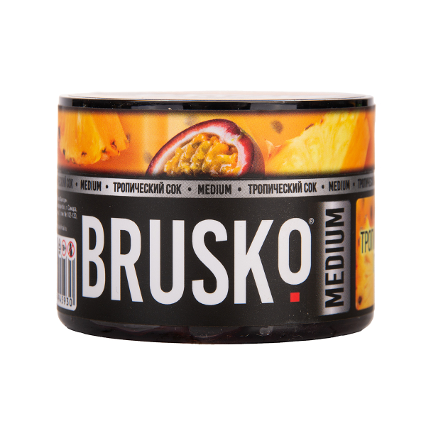 Бестабачная смесь Brusko Zero Тропический Сок 50 грамм в Турции