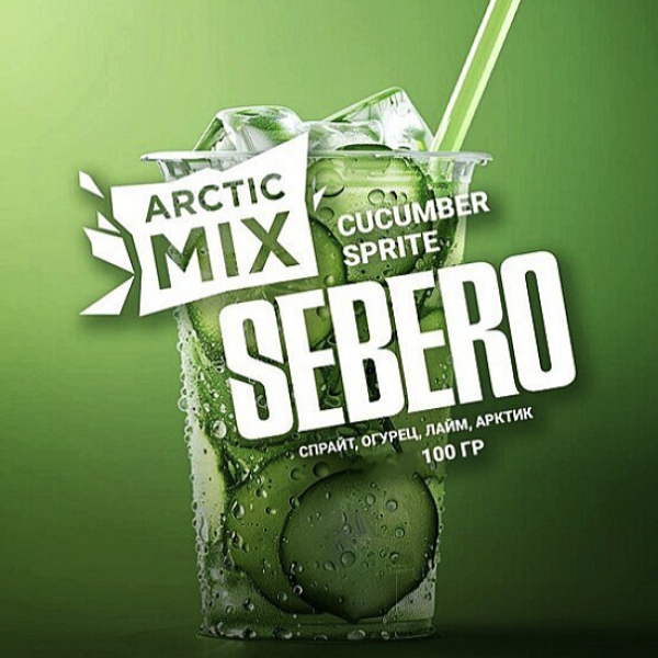 Табак Sebero Arctic Mix Cucumber Sprite 100 грамм в Турции