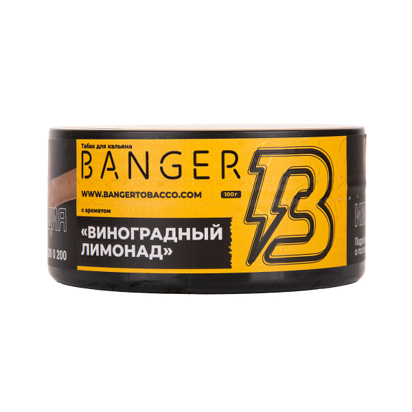 Табак Banger Grape Lemonade 100 грамм в Турции