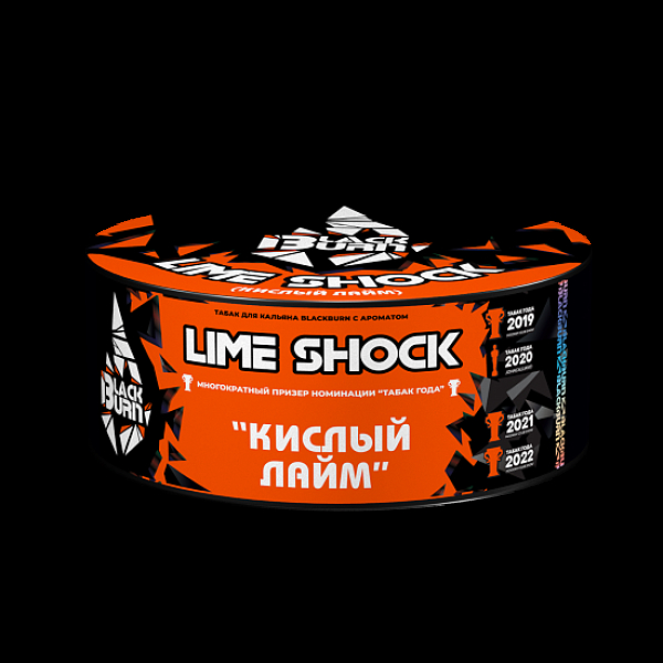 Табак BlackBurn Lime Shock 100 грамм в Турции