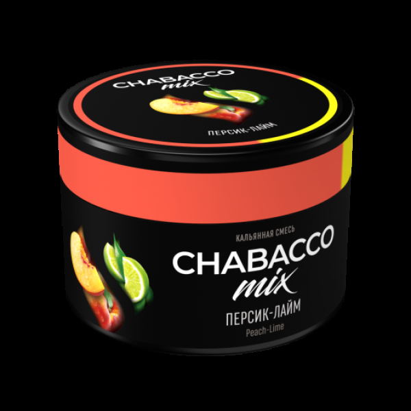 Бестабачная смесь Chabacco Mix Medium Peach Lime 40 грамм в Турции