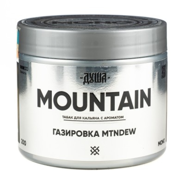 Табак Душа Mountain Газировка Mtndew  200 грамм в Турции