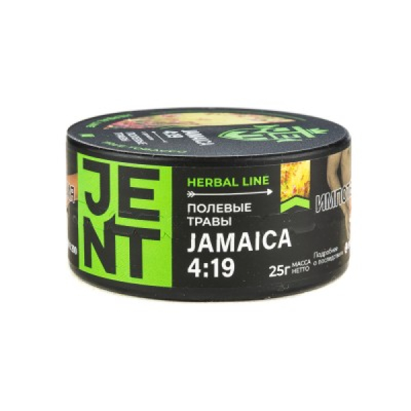 Табак Jent Herbal Line Jamaica 4 19 Полевые Травы 25 грамм в Турции