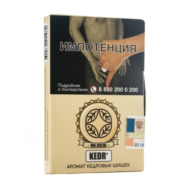 Табак Mr Brew Kedr Аромат Кедровых Шишек 25 грамм в Турции