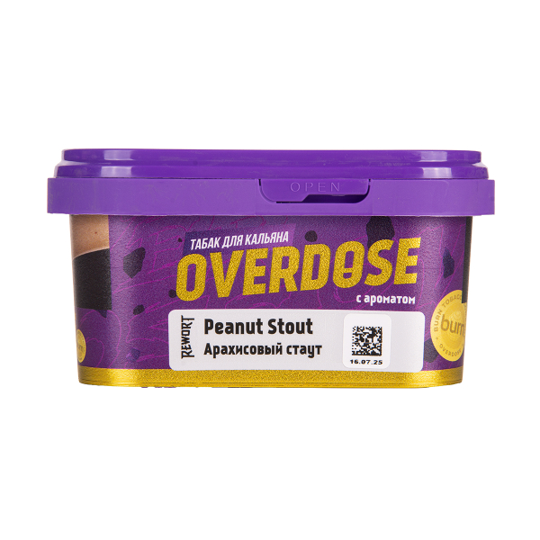 Табак Overdose Peanut Stout 200 грамм в Турции