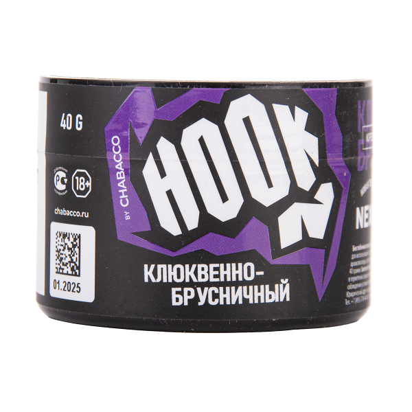 Табак Hook Клюквенно Брусничный 40 грамм в Турции