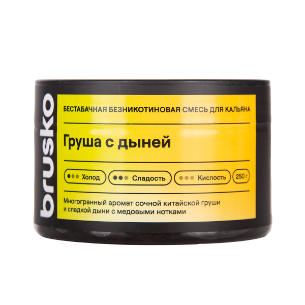 Бестабачная смесь Brusko Груша С   Дыней 250 грамм в Турции
